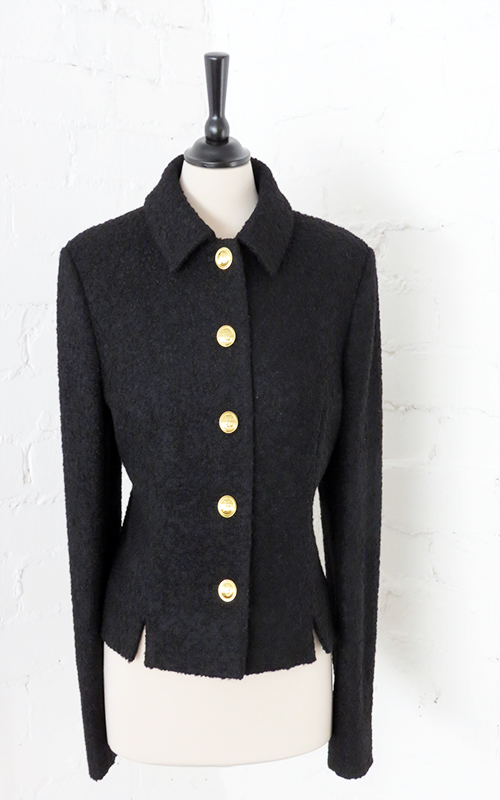 York Jacket Black | Luxury Tweed Clothing Company